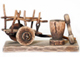 Porte-crayon motif 'charrette'