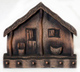 Key holder - house shaped