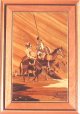 Don Quijote and Sancho - Painting