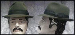 Silver Men's Hat