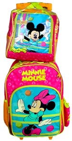 School Supplies - Backpack with Wheels - Girls