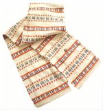 100% Alpaca Scarf - White/ Blanca