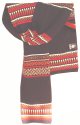 100% Alpaca Inti Scarf - Black