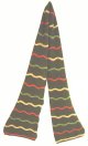 Jungle" scarf 100% Alpaca - green