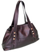 Llama leather handbag ''Tote'' - Black