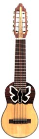 Professional charango - Butterfly soundhole style