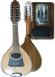 Mandolina Profesional Electroac�stica. Madera Nogal