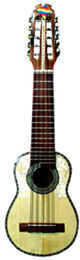 Professional Charango Coca Carving