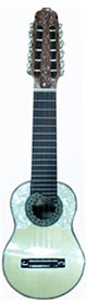 "Ach�"  Charango de concerto intagliato - Legno di Palosanto