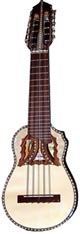 "H. Cerrudo" Professional Charango in Naranjillo wood escales 36 and 37