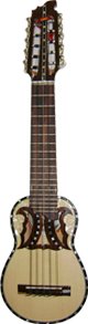 Charango Professionale - Madreperlato Buca Farfalla