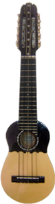 "Quispe Torrez" Concert Charango - Tago wood with nacar inlaids