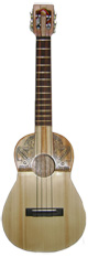 Venezuelan Cuatro - Carved
