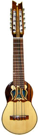 ''Orosco'' Professional Charango Armadillo Carving