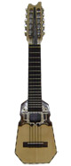 Professional charango square soundhole - Monolito carving