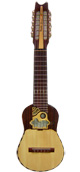Professional charango carved and painted Native-Monolito