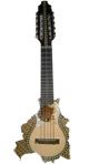 Professional Charango - Bolivian Map