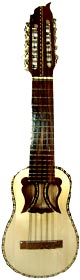 Professional Charango in tarco wood - Butterfly soundhole