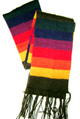 Rainbow Alpaca Scarf