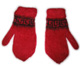 Red Alpaca Gloves