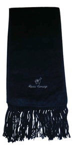 100% Alpaca Scarf - Dark Blue