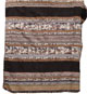 Antique awayo "andean birds" - brown