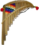 Pan Flute Wiphala - 23 Pipes