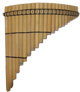 Pan Flute 22 Tubes - Triangular Mouthpiece