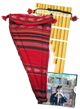 Set:"Mamani" Malta Zampo�a 11-12 Pipes + Awayo Soft Case + Learning Method