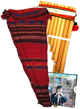 Set: "Mamani" Cromatic Zampo�a - 3 rows + Awayo Soft Case + Learning Method