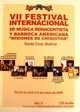 VII Festival Internacional ''Misiones de Chiquitos'' - Vol.2