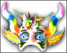 Female Devil Mask