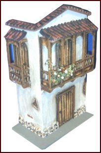 Fassade Haus von Eustaquio Moto M��dez (Tarija)