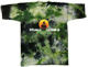 Green T-Shirt "Bolivia" - jaspeado style