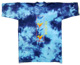 Blue T-Shirt "Bolivia" - jaspeado style