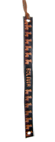Leather wristband ''Llamas''