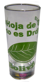 Coca leaf merchandise