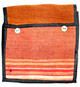 Antique awayo chuspa (red stripes)