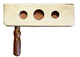 Matraca in a wood box