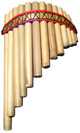 Pan Flute of 13 tubes - &Ntilde;anda Ma&ntilde;achi