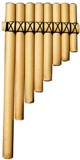 Zampo&ntilde;a "Paya" of 8 tubes - &Ntilde;anda Ma&ntilde;achi