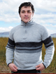 Sweater 100% Alpaca - OMIC Model - Gray