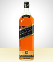Vinos y Otros - Whisky Jhonny Walker, Etiqueta Negra. 1000 cc.