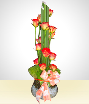 12 Roses Arrangement
