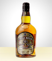 Blumen und Geschenke - Whisky Chivas Regal, 12 Jahre. 750 cc.