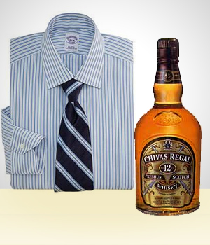 Gifts for Men - Whisky Accompanied by a Shirt