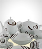 Set of Oxford dining room with 70 pieces