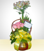 Roses - Deluxe Flower Arrangement