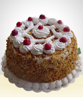 Christmas Pastries - Almond Cake.