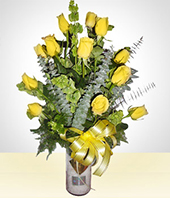 Flores - Ramos de Rosas amarillas